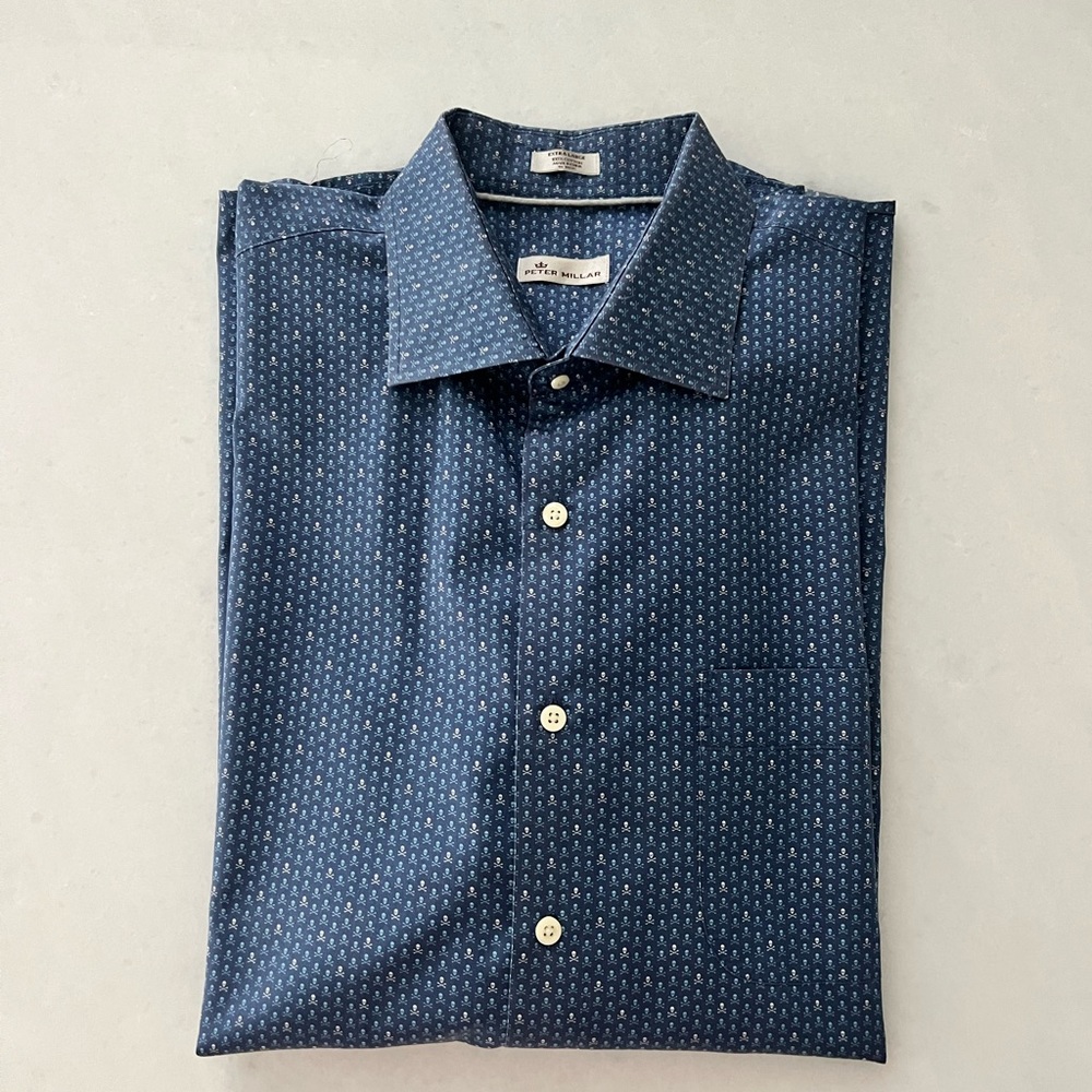 Peter Millar, Extra Large, Men’s dress shirt, New